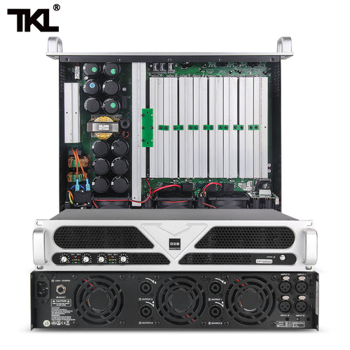 TKL PS4 professional power amplifier 1300Wx4 dj Audio Power HiFi Amplifier Speaker with Remote Control for stage