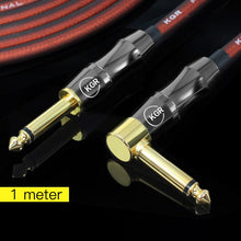 Load image into Gallery viewer, KGR electric guitar wire cable instrument bass piano keyboard drum noise reduction shield Audio Line