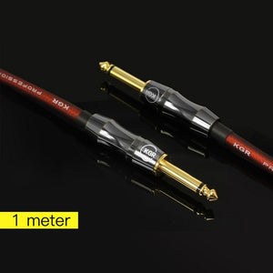 KGR electric guitar wire cable instrument bass piano keyboard drum noise reduction shield Audio Line