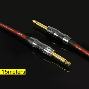 KGR electric guitar wire cable instrument bass piano keyboard drum noise reduction shield Audio Line