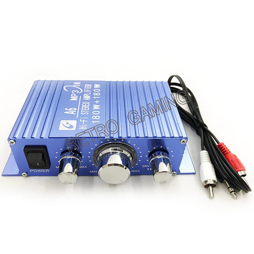 Hi-Fi Audio Stereo Amplifier 180W+180W 12V for Arcade Game Machines