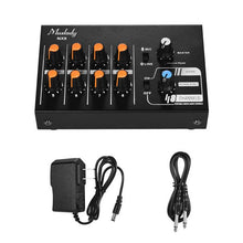 Load image into Gallery viewer, Muslady NX8 Ultra-compact 8 Channels Stereo Audio Sound Mixer Low Noise with Echo Function