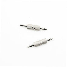 Load image into Gallery viewer, 2 pcs Universal Jack 3.5mm Male to 3.5mm Female conversion Stereo Headphone AUX Cable Audio Adapter Plug For Microphone