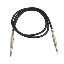 Load image into Gallery viewer, Professional Stereo Male To Male Electric Guitar Cable Black Transmission Speed To Support Multi-Device Data Transmission