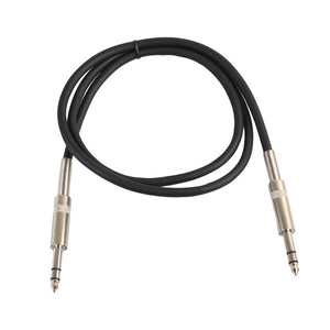 Professional Stereo Male To Male Electric Guitar Cable Black Transmission Speed To Support Multi-Device Data Transmission