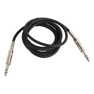 Professional Stereo Male To Male Electric Guitar Cable Black Transmission Speed To Support Multi-Device Data Transmission