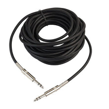 Load image into Gallery viewer, Professional Stereo Male To Male Electric Guitar Cable Black Transmission Speed To Support Multi-Device Data Transmission