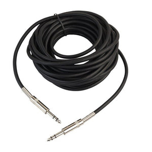 Professional Stereo Male To Male Electric Guitar Cable Black Transmission Speed To Support Multi-Device Data Transmission