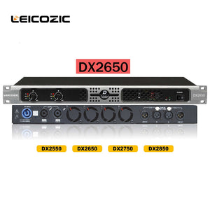Leicozic DX2650 audio amplifier 1050w 4ohms power amps sound amplifier audio professional dj sound system d class amplificador