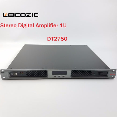 Leicozic 1200w amplificador audio professional power amplifier dj amplifiers 1U rack mount amp Stereo for stage church concert